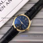 Perfect Replica IWC Portofino Black Dial Gold Index Markers 40mm Watch